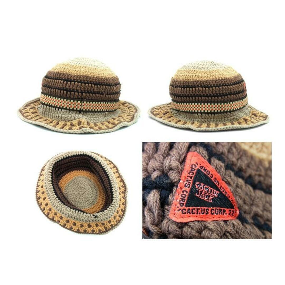 トラヴィススコット カクタスジャック Travis Scott Cactus Jack ■ 【 CROCHET BUCKET HAT Multi 】 トラヴィス スコット カクタス ジャック クロシェット バケット ハット　n5167 メンズの帽子(ハット)の商品写真