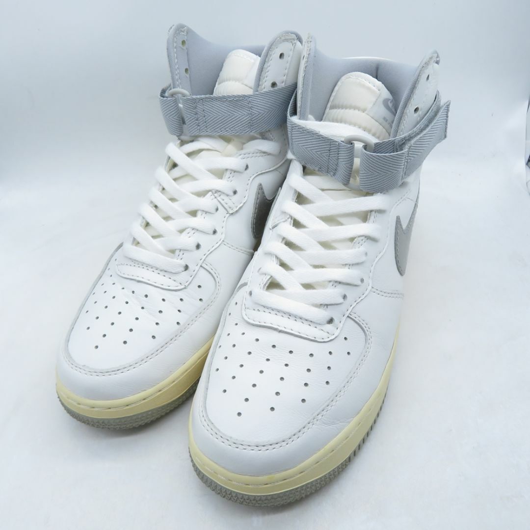 NIKE 2015 AIR FORCE 1 HIGH RETRO QS 743546-101 26.5cm SUMMIT WHITE/WOLF GREY  メンズの靴/シューズ(スニーカー)の商品写真