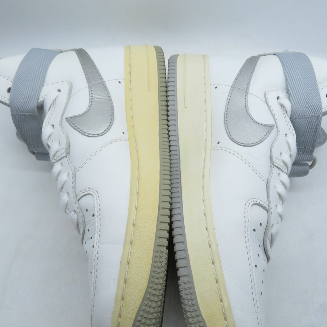 NIKE 2015 AIR FORCE 1 HIGH RETRO QS 743546-101 26.5cm SUMMIT WHITE/WOLF GREY  メンズの靴/シューズ(スニーカー)の商品写真