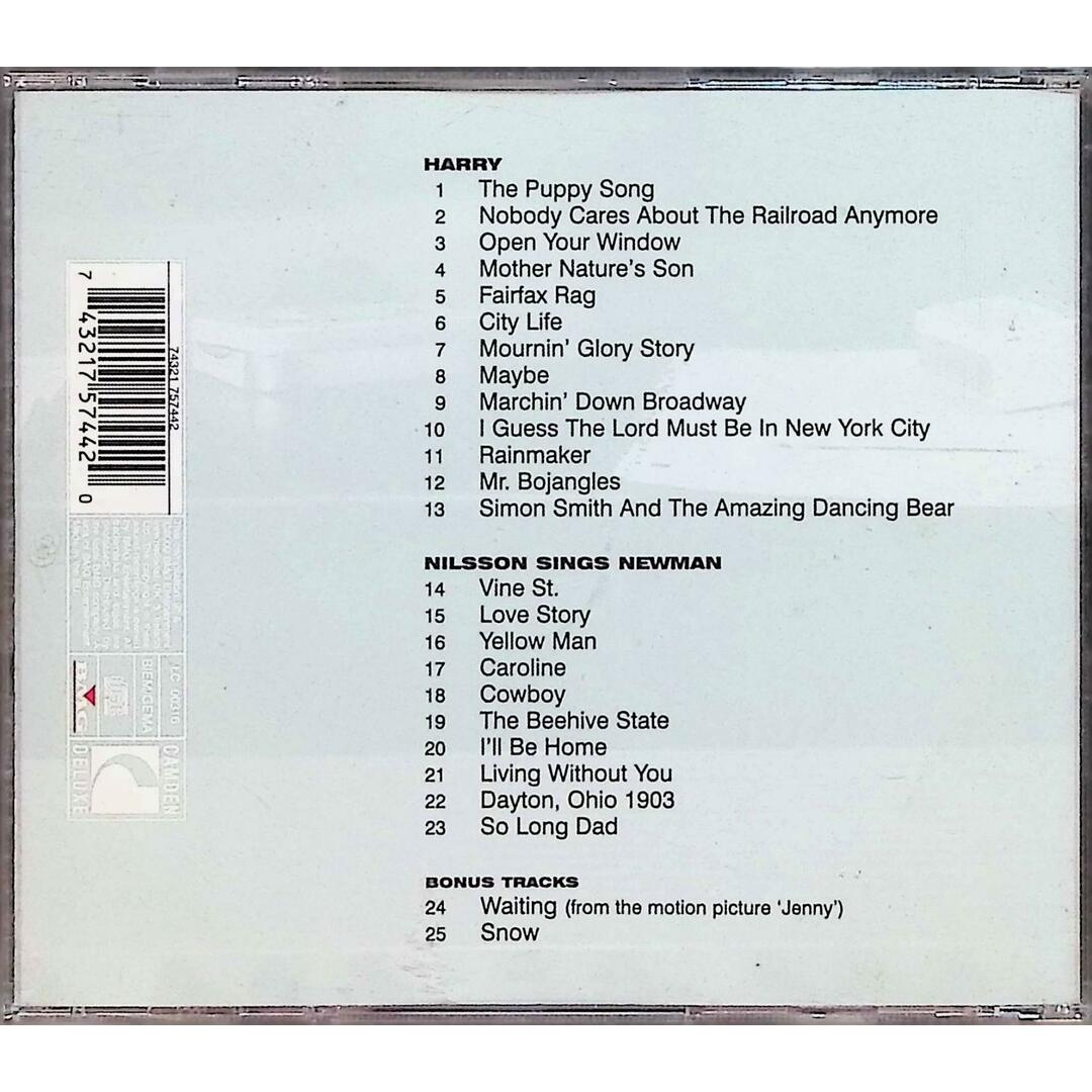 Harry Nilsson Sings Ne / Nilsson, Harry (CD) エンタメ/ホビーのCD(CDブック)の商品写真
