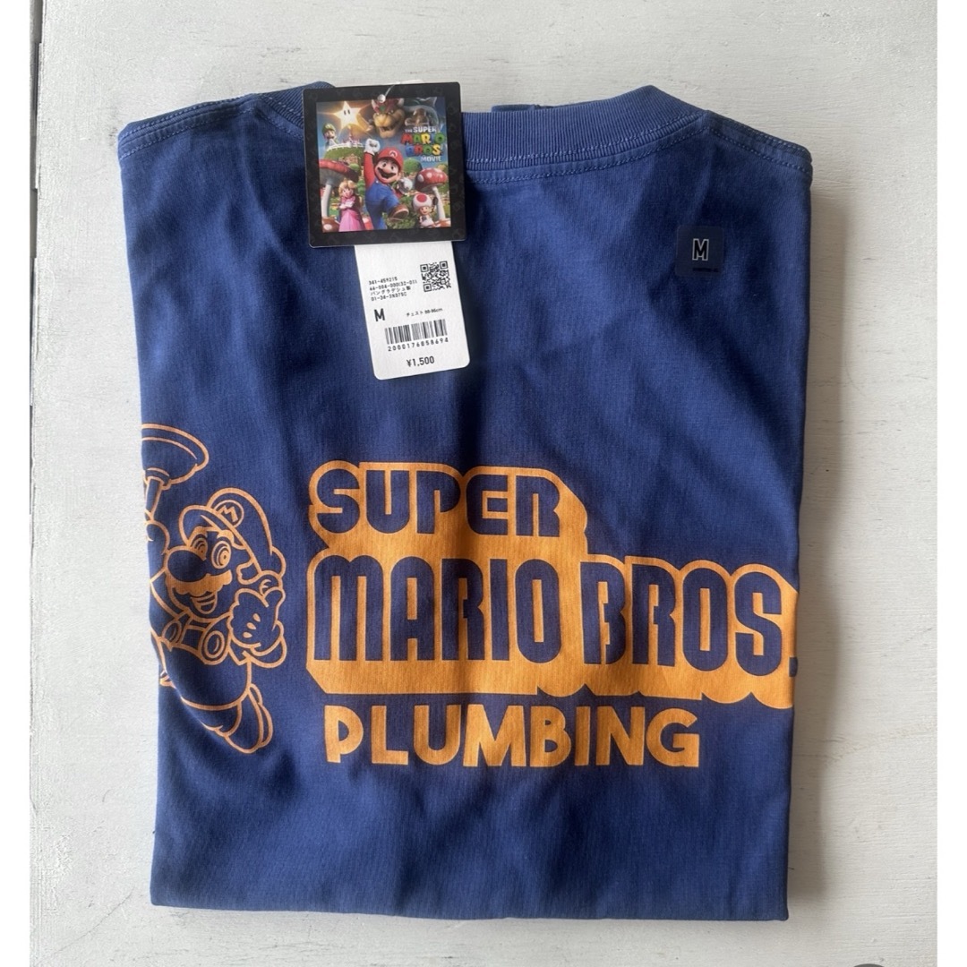 UNIQLO(ユニクロ)の新品　ユニクロ　マリオ　Tシャツ　メンズ　M メンズのトップス(Tシャツ/カットソー(半袖/袖なし))の商品写真