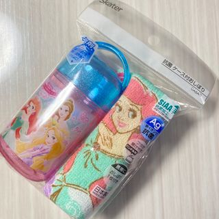 Disney - [新品] ディズニープリンセス　おしぼり&おしぼりケース　子供　キッズ　女の子