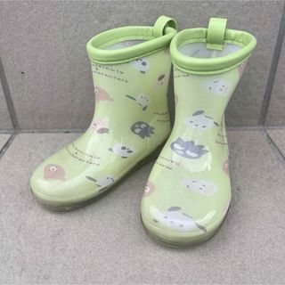 サンリオ(サンリオ)の長靴　サンリオ　15cm 梅雨　保育園　ポチャッコ　バットバツ丸　ポムポムプリン(長靴/レインシューズ)