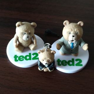 【バラ売可】映画「Ted」フィギュア　ガチャ3点セット(その他)