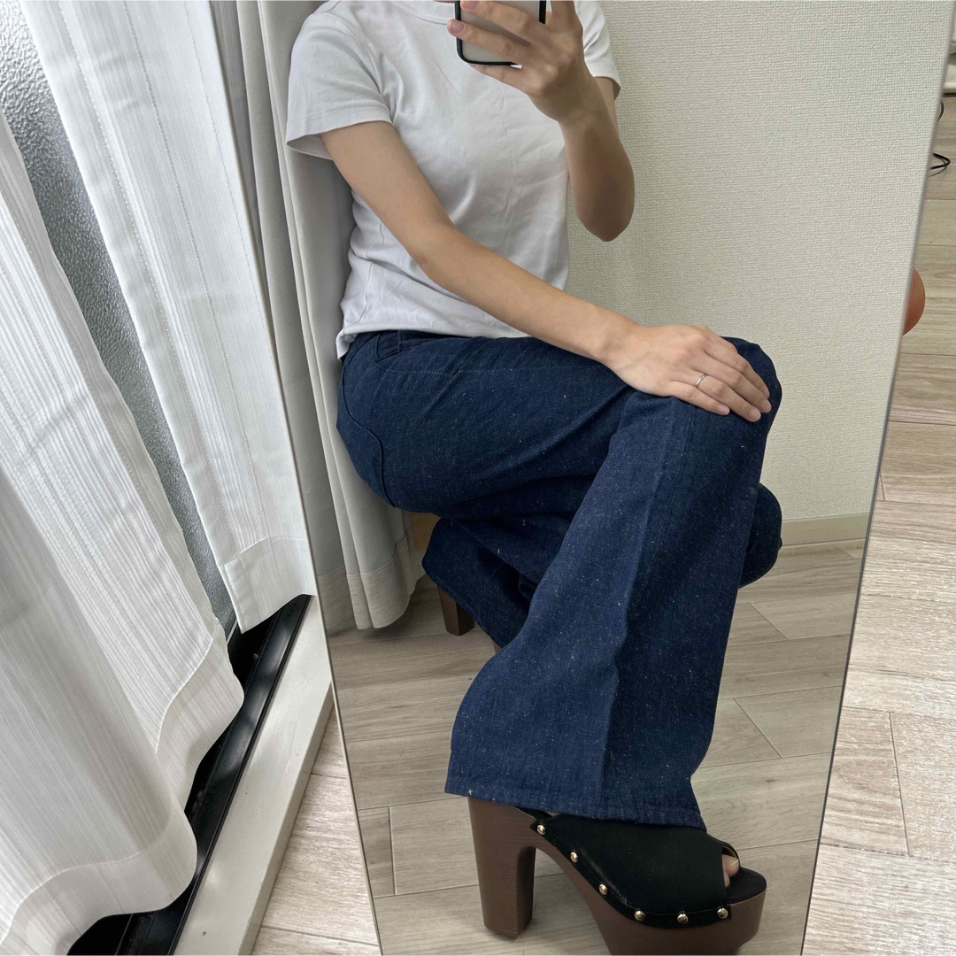 SLY(スライ)のSLY フレアデニムパンツ GYDA resexxy moussy EMODA レディースのパンツ(デニム/ジーンズ)の商品写真