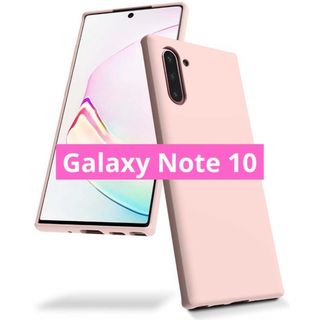 Goospery Galaxy Note 10 シリコンケース 薄型 軽量(Androidケース)