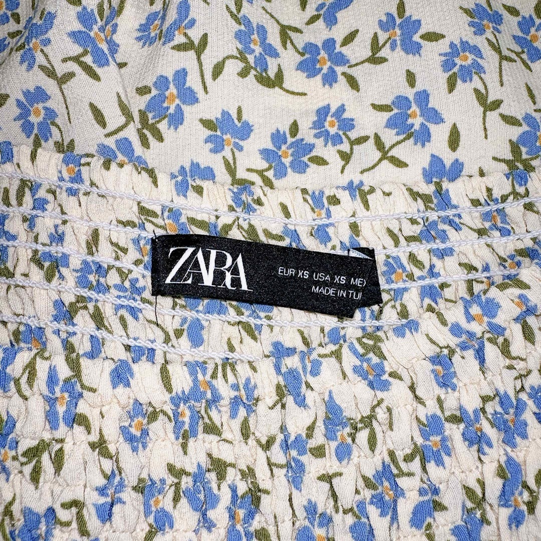 ZARA(ザラ)のZARA ザラ フラワー柄スカート XS レディースのスカート(ロングスカート)の商品写真