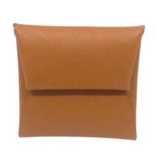 エルメス(Hermes)の　エルメス HERMES バスティア B刻印 ゴールド エプソン メンズ コインケース(コインケース/小銭入れ)