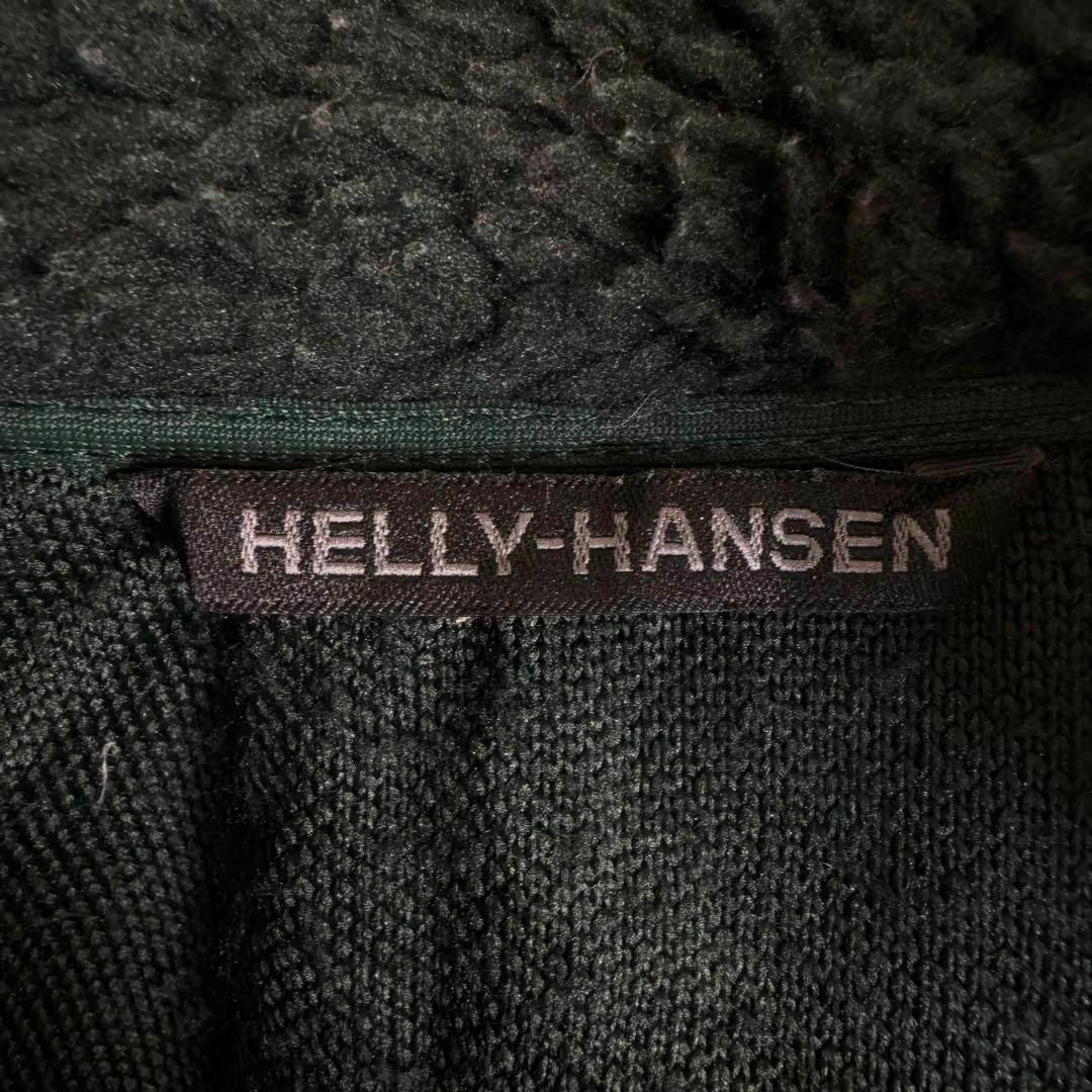 HELLY HANSEN(ヘリーハンセン)の【超希少】　ヘリーハンセン　フリース　ボアジャケット　モスグリーン　ラグラン　Ｌ メンズのジャケット/アウター(ブルゾン)の商品写真