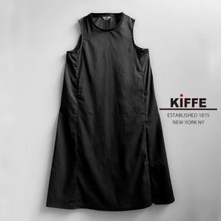 KIFFE - kiffeキッフェ 春夏 麻 日本製 Aラインロングワンピース