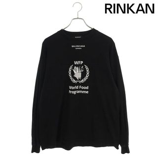 バレンシアガ(Balenciaga)のバレンシアガ  541878 TCV36 WFPロゴプリント長袖カットソー メンズ XS(Tシャツ/カットソー(七分/長袖))