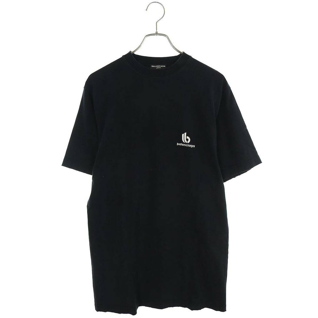 Balenciaga(バレンシアガ)のバレンシアガ  22SS  681045 TLVN1 スポーティーBネック加工Tシャツ メンズ 1 メンズのトップス(Tシャツ/カットソー(半袖/袖なし))の商品写真