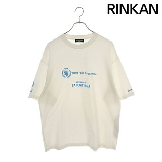 バレンシアガ(Balenciaga)のバレンシアガ  612966 TMVL2 WFPロゴプリントTシャツ メンズ L(Tシャツ/カットソー(半袖/袖なし))