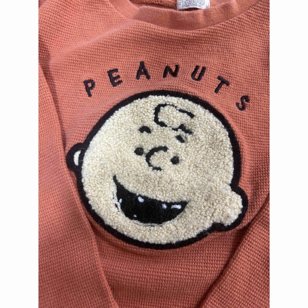 しまむら(シマムラ)の90cm PEANUTS ロンT キッズ/ベビー/マタニティのキッズ服男の子用(90cm~)(Tシャツ/カットソー)の商品写真