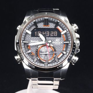 CASIO - ITXMWMV1U97S CASIO カシオ EDIFICE エディフィス 5537 ECB-800 タフソーラー 電波ソーラー 枕付き メンズ 時計 10気圧防水