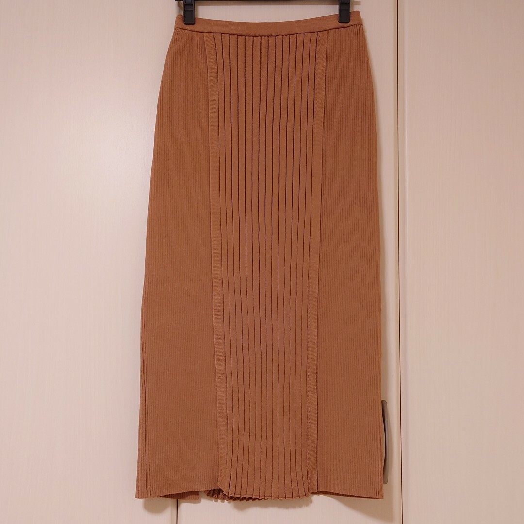 PUBLIC TOKYO(パブリックトウキョウ)の☆PUBLIC TOKYO/パブリックトウキョウ パネルリブスカート☆ レディースのスカート(ロングスカート)の商品写真