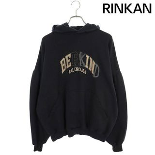 バレンシアガ(Balenciaga)のバレンシアガ  ROUND HOODIE 761458 TPVD6 ラウンドロゴパーカー メンズ 1(パーカー)