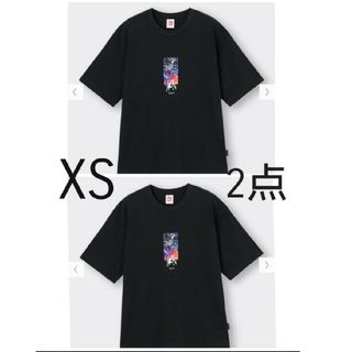 ジーユー GU 遊戯王 メンズグラフィックTシャツ XSサイズ 2点セット 新品