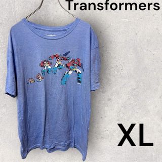 ★アメカジ★USA古着　TransformersビンテージTシャツ XLサイズ(Tシャツ/カットソー(半袖/袖なし))