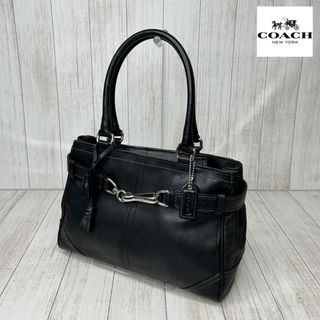 コーチ(COACH)のCOACH コーチ　レザー　ハンドバッグ25(ハンドバッグ)