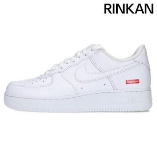 ナイキ(NIKE)のナイキ ×シュプリーム SUPREME  AIR FORCE 1 LOW CU9225-100 エアフォース1スニーカー メンズ 27cm(スニーカー)