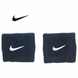 ナイキ(NIKE)のNIKE(ナイキ) スウォッシュ リストバンド オブシージアン/ホワイト(バスケットボール)