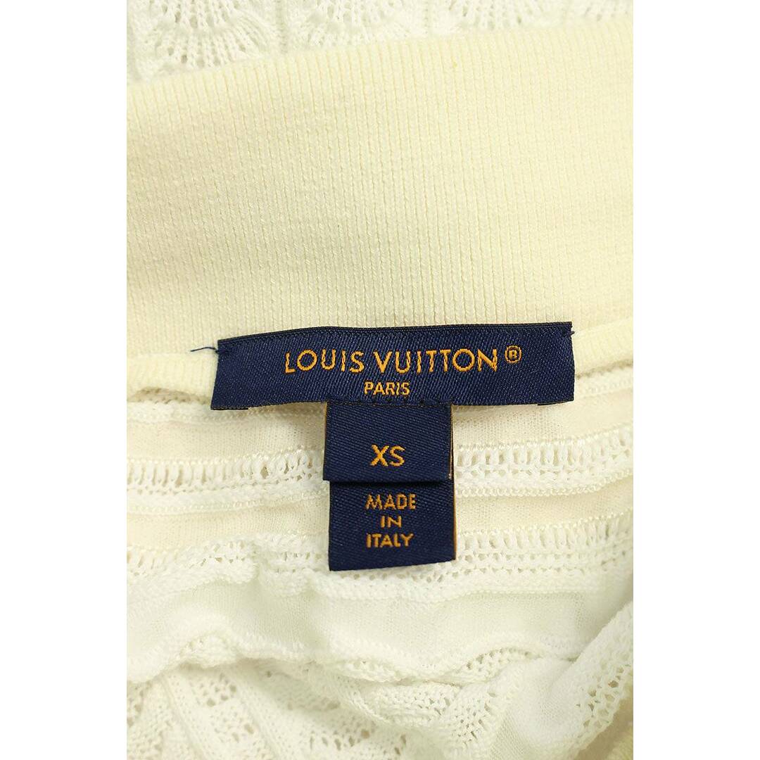 LOUIS VUITTON(ルイヴィトン)のルイヴィトン  23AW  RW232W 161 FPKX02 1ABI9C ラッフルレースミディスカート レディース XS レディースのスカート(ひざ丈スカート)の商品写真