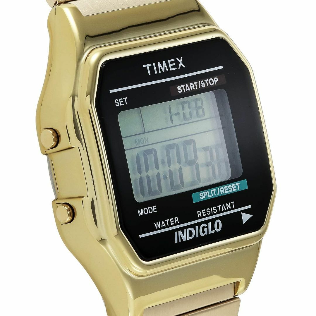 色:ゴールドタイメックスTIMEX クラシックデジタル オリジナル ゴールド メンズの時計(その他)の商品写真