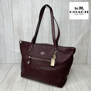 コーチ(COACH)のCOACH コーチ　レザー　ハンドバッグ　トートバッグ 21(ハンドバッグ)