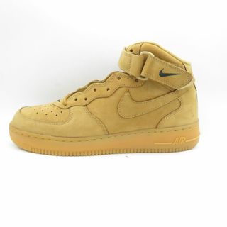  NIKE 2015 AIR FORCE 1 MID 07 PRM QS 715889-200 26.5cm FLAX (スニーカー)