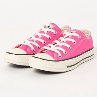 コンバース(CONVERSE)の美品 CONVERSE ALL STAR US COLORS OX ラズベリー(スニーカー)