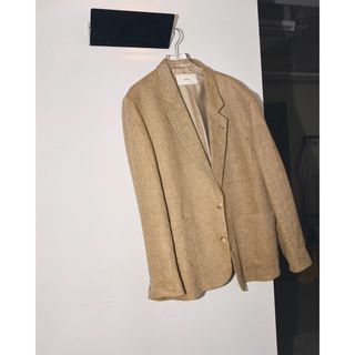 トゥデイフル(TODAYFUL)のtodayful boyfriend linen jacket 36 ベージュ(テーラードジャケット)