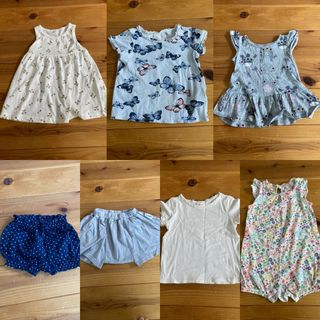 ベビーギャップ(babyGAP)のトップス　ボトムス　80cm まとめ売り(Ｔシャツ)