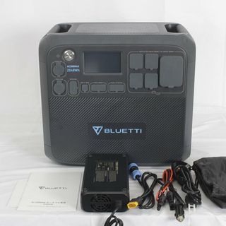 【美品】BLUETTI AC200MAX 大容量ポータブル電源 2048Wh｜2200W 蓄電池 非常用電源 ブルーティ 本体(その他)