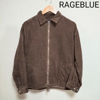 RAGEBLUE - 【レイジブルー　コーディロイ ジャケット】メンズ　ブルゾン　M サイズ　ブラウン