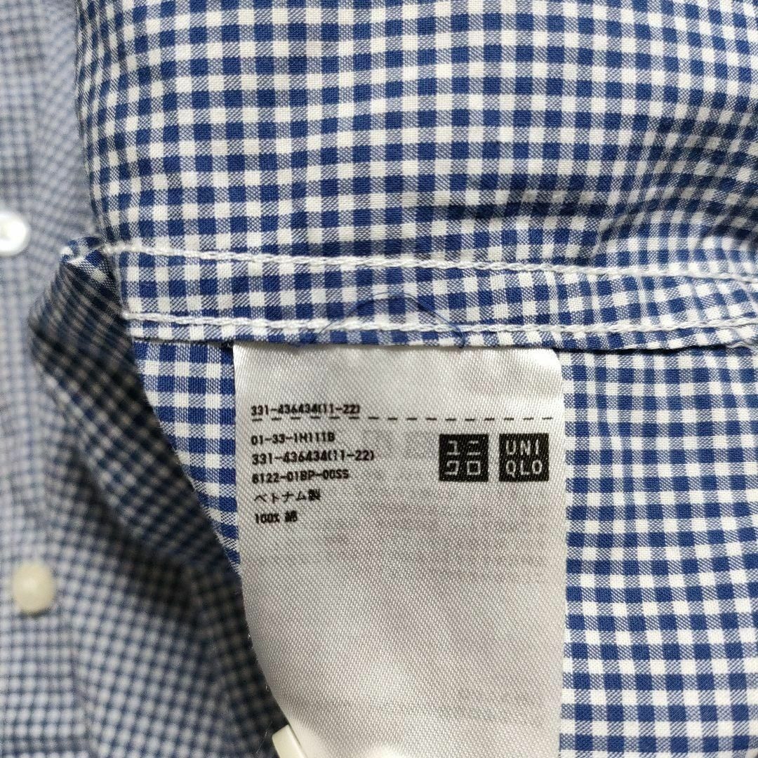 UNIQLO(ユニクロ)のユニクロ (M)　エクストラファインコットンブロード チェックシャツ メンズのトップス(シャツ)の商品写真