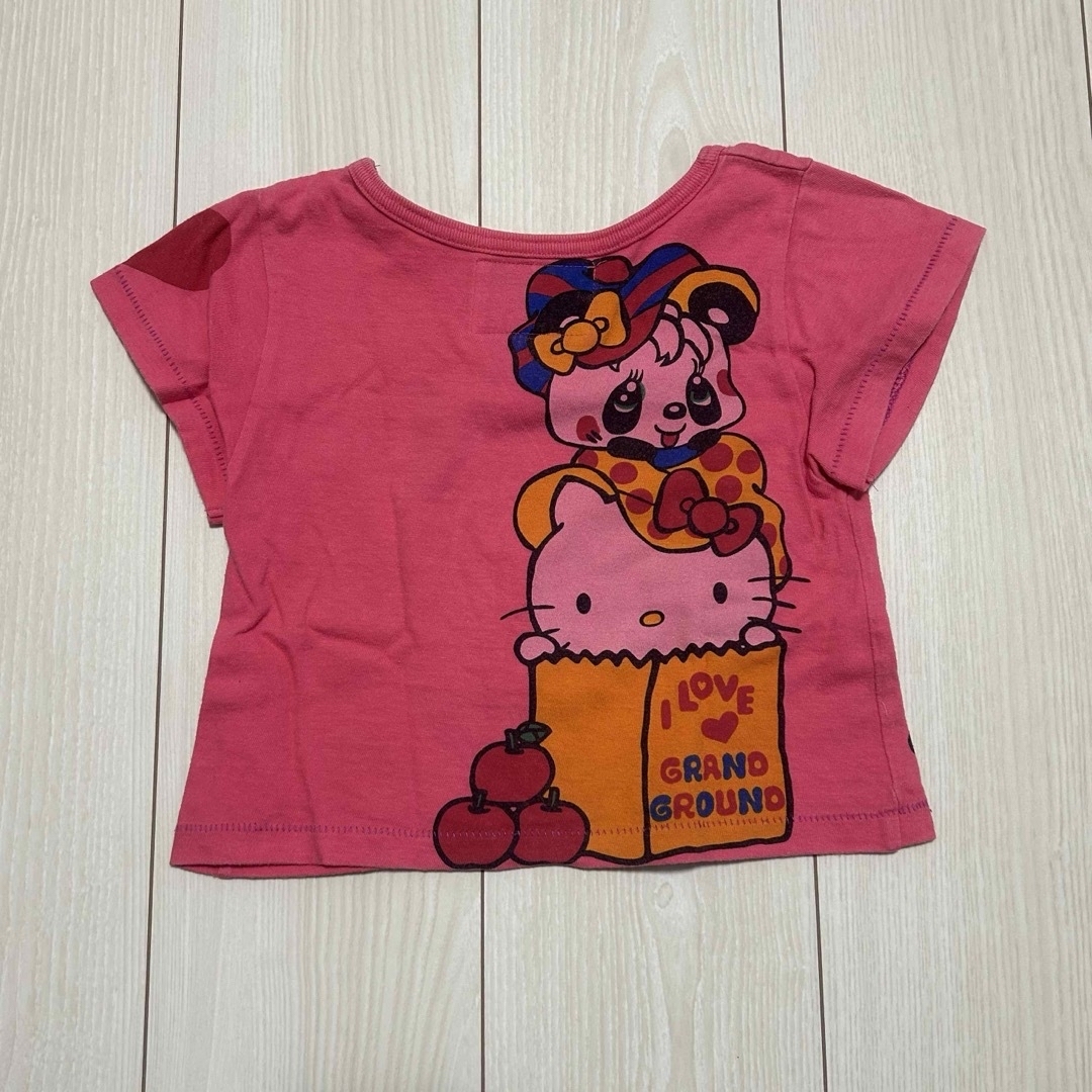 GrandGround(グラグラ)のグラグラ　95cm Tシャツ キッズ/ベビー/マタニティのキッズ服女の子用(90cm~)(Tシャツ/カットソー)の商品写真