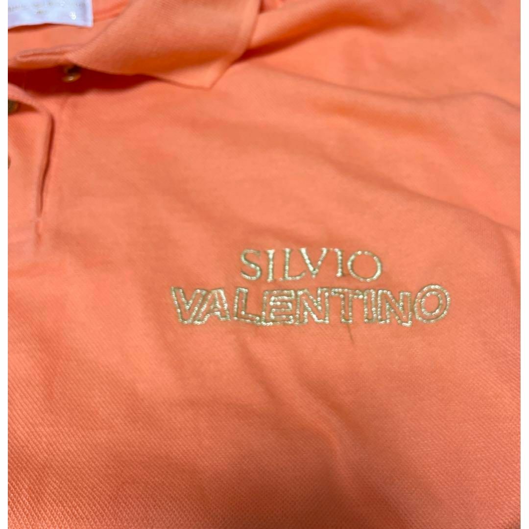 訳あり SILVIO VALENTINO シルビオバレンチノ ポロシャツ  刺繡 レディースのトップス(ポロシャツ)の商品写真