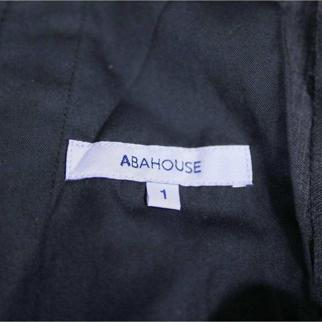 ABAHOUSE(アバハウス)の美品 アバハウス パンツ カーゴ ワイド ストライプ ウール 1 M グレー レディースのパンツ(その他)の商品写真