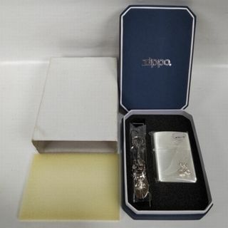 ジッポー(ZIPPO)の【未使用】限定品 Zippo ラブリーベア ライター・ストラップセット(タバコグッズ)