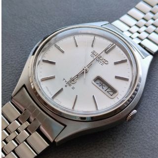 セイコー(SEIKO)のセイコーSEIKOタイプ２　電池新品　美品(腕時計(アナログ))