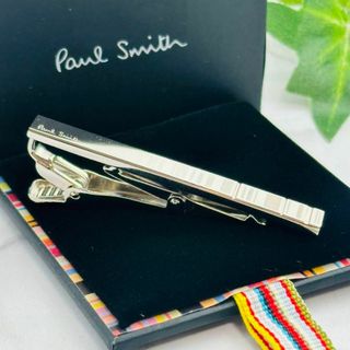 ポールスミス(Paul Smith)のPaul Smith ポールスミス　ネクタイピン　シャドウストライプ　型押(ネクタイピン)