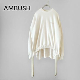 アンブッシュ(AMBUSH)の完売品　AMBUSH アンブッシュ　ドローストリング スウェット　オーバーサイズ(トレーナー/スウェット)