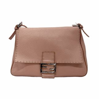 FENDI - フェンディ FENDI ショルダーバッグ セレリア レザー メタリックピンク レディース 2381-8BR102-NDU-039 送料無料【中古】 z0591