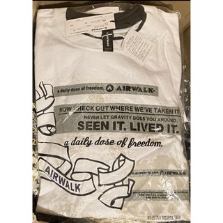 【未使用】airwalk Tシャツ ラメ入りプリント(Tシャツ/カットソー(半袖/袖なし))