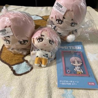 SEVENTEEN  PetiTEEN  ぬいぐるみ　マスコット　キーチェーン(アイドルグッズ)