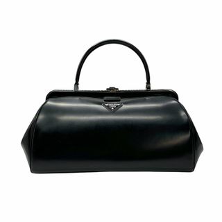 プラダ(PRADA)のプラダ PRADA ハンドバッグ レザー ブラック ユニセックス BN2369 送料無料【中古】 z0688(ハンドバッグ)