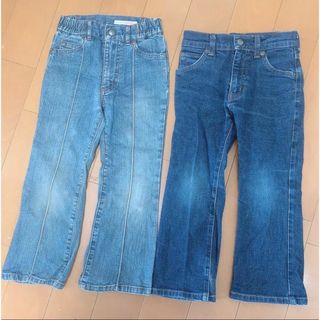 デニムパンツ110センチ　2着セット