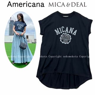 アメリカーナ(AMERICANA)のMICANA アメリカーナ mica&deal カレッジ Tシャツ マイカーナ(Tシャツ(半袖/袖なし))