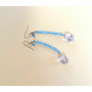 r216【新品・未使用】 サディスティックアクション　 ピアス ブルー(ピアス)